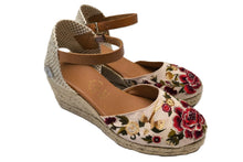 Cargar imagen en el visor de la galería, Alpargata Flamenca beige Káhyra
