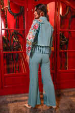 Cargar imagen en el visor de la galería, Pantalón Pasodoble aqua Káhyra
