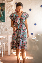 Cargar imagen en el visor de la galería, Vestido Azteca Caracola Sunset &amp; Moon
