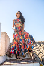 Cargar imagen en el visor de la galería, Vestido Sarmiento Halter Sunset &amp; Moon
