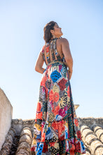 Cargar imagen en el visor de la galería, Vestido Sarmiento Halter Sunset &amp; Moon
