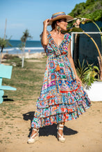 Cargar imagen en el visor de la galería, Vestido Atenas Volante Sunset &amp; Moon
