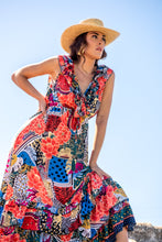 Cargar imagen en el visor de la galería, Vestido Sarmiento Volante Sunset &amp; Moon
