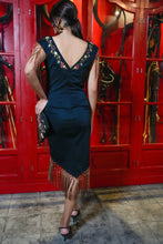 Cargar imagen en el visor de la galería, Vestido Flamenco negro Káhyra
