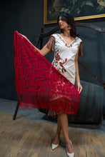 Cargar imagen en el visor de la galería, Vestido Flamenco marfil Káhyra
