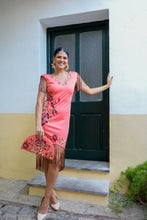 Cargar imagen en el visor de la galería, Vestido Flamenco salmón Káhyra

