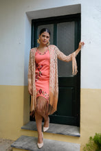Cargar imagen en el visor de la galería, Vestido Flamenco salmón Káhyra
