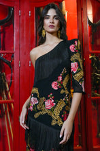 Cargar imagen en el visor de la galería, Vestido Pasodoble Negro Káhyra
