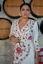 Cargar imagen en el visor de la galería, Vestido Suspiro beige Káhyra
