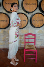 Cargar imagen en el visor de la galería, Vestido Suspiro beige Káhyra
