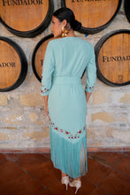 Cargar imagen en el visor de la galería, Vestido Suspiro azul Káhyra
