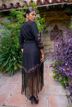 Cargar imagen en el visor de la galería, Vestido Suspiro negro Káhyra
