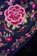 Cargar imagen en el visor de la galería, Vestido Suspiro negro Káhyra
