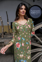 Cargar imagen en el visor de la galería, Vestido Valle verde Káhyra
