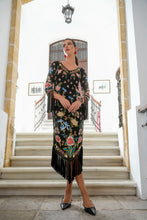 Cargar imagen en el visor de la galería, Vestido Valle negro Káhyra
