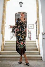 Cargar imagen en el visor de la galería, Vestido Valle negro Káhyra
