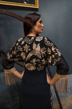 Cargar imagen en el visor de la galería, Vestido Manila negro kahyra
