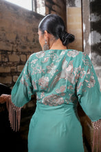 Cargar imagen en el visor de la galería, Vestido Manila verde  kahyra
