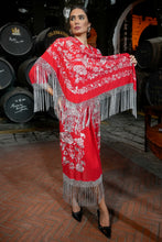 Cargar imagen en el visor de la galería, Vestido Manila rojo kahyra
