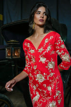 Cargar imagen en el visor de la galería, Vestido Chanelando rojo Káhyra
