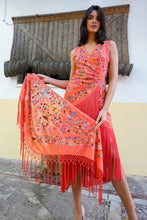 Cargar imagen en el visor de la galería, Vestido Loto coral Káhyra
