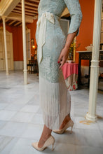 Cargar imagen en el visor de la galería, Vestido suspiro aqua Káhyra
