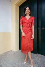 Cargar imagen en el visor de la galería, Vestido Encanto rojo Káhyra
