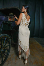 Cargar imagen en el visor de la galería, Vestido Soledad Beige Káhyra
