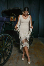 Cargar imagen en el visor de la galería, Vestido Soledad Beige Káhyra
