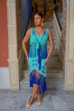 Cargar imagen en el visor de la galería, Vestido Soledad verde Káhyra
