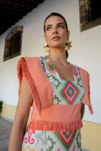 Cargar imagen en el visor de la galería, Vestido Mariposa mandarina Káhyra
