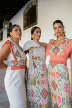 Cargar imagen en el visor de la galería, Vestido Mariposa mandarina Káhyra
