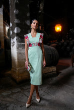Cargar imagen en el visor de la galería, Vestido Mariposa Feria verde Káhyra

