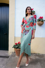 Cargar imagen en el visor de la galería, Vestido Macarena flores káhyra

