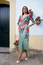 Cargar imagen en el visor de la galería, Vestido Macarena flores káhyra
