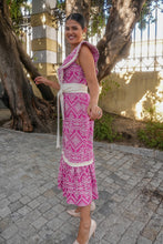 Cargar imagen en el visor de la galería, Vestido Lozanía fucsia Káhyra
