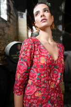 Cargar imagen en el visor de la galería, Vestido Feria rojo Káhyra
