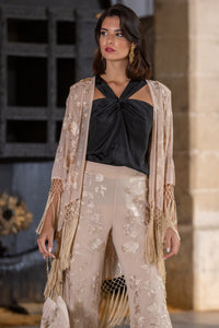 Chaqueta Amorosa Beige Káhyra