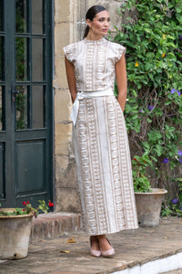 Falda Soleo Beige Káhyra