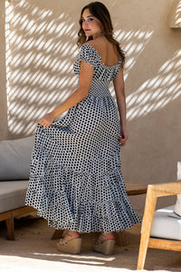 Vestido Mar Lunares Bn Sunset & Moon