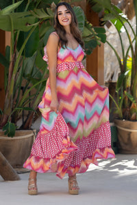Vestido Cresta Zig Zag Sunset & Moon