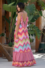 Cargar imagen en el visor de la galería, Vestido Cresta Zig Zag Sunset &amp; Moon

