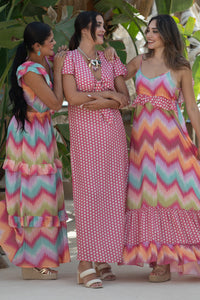 Vestido Cresta Zig Zag Sunset & Moon