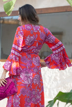 Cargar imagen en el visor de la galería, Vestido Ola Corales Sunset &amp; Moon
