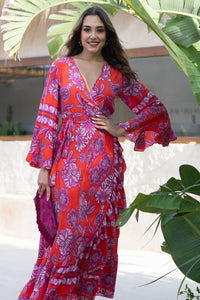 Vestido Ola Corales Sunset & Moon