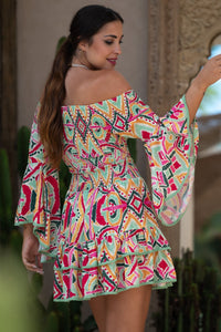Vestido Aire Geometrico Sunset & Moon