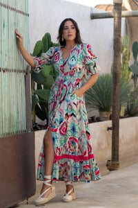 Vestido Sol Abstracto Sunset & Moon