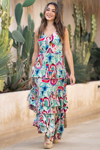 Vestido Bajamar Abstracto Sunset & Moon