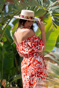 Vestido Orilla Art Deco Sunset & Moon