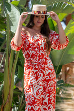 Cargar imagen en el visor de la galería, Vestido Orilla Art Deco Sunset &amp; Moon
